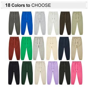 Haute Qualité 370gsm Coton Polaire Hommes Pantalons De Survêtement En Gros Personnalisé Brodé Blanc Baggy Pantalon De Survêtement - Product Image 3