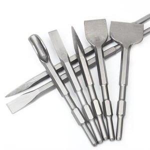 Burin à froid haute résistance, durable, à pointe hexagonale, pour la sculpture sur pierre, outils de maçonnerie pour artisans et <span class=keywords><strong>architectes</strong></span> - Product Image 1