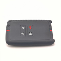 Housse de protection de clé de voiture pour Dacia 3 Pour Renault Captur Zoe Espace 5 Clio Megane 4 Arkana Arcan Silicone Key Holder Shell