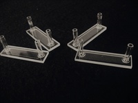 Cellule de cuvette de flux de quartz UV hautement transparente personnalisée Cellule de fluoromètre composée SIO2