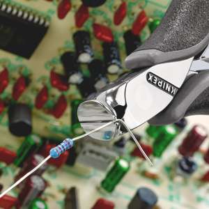 Knipex 64 32 120 ESD คีมตัดปลายอิเล็กทรอนิกส์พร้อมที่จับหลายองค์ประกอบ120มม. - Product Image 3