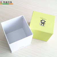 Emballage en papier Boîte à bougies de luxe avec couvercle d'impression de logo et boîte en papier de base pour emballage cadeau accepter la commande de taille personnalisée