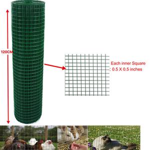 Panneaux de clôture en treillis métallique galvanisé noir à trous carrés soudés, 5x5, 3x4, 2 courbes, pour cages à lapins, service de découpe - Dingzhou Five-Star Metals - Product Image 4