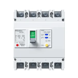 Adjustable Moulded case circuit breaker earth leakage MCCB for power distribution and motor protection NAM7LY series