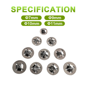 MC002 Круглые металлические зажимы из нержавеющей стали для пластиковых пломб, предотвращающие обратное защелкивание металлических зажимов - Product Image 4