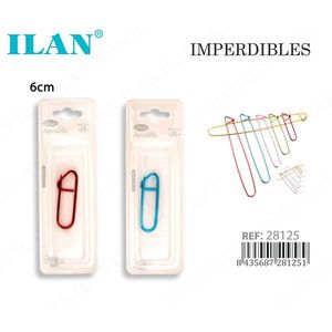 Spille di Sicurezza per Cucito Il Imperdibili 6cm Colori Assortiti - Product Image 1