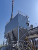 Silo Top Extracteur de poussière Air Jet Pulse Filtre à poussière Collecteur pour poudre de ciment Top Performance Product_genre Dépoussiéreur