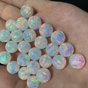 Opal Beads Loose Rainbow Jelly Opal Gemstone for Bracelet Jewelry