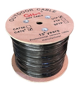 Ght Cat6 Mạng Ngoài trời Cáp 250MHz UTP/FTP/SFTP 250MHz Cat6 trong nhà ngoài trời nội thất/ngoại thất 305m 1000ft - Product Image 1