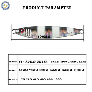 Señuelo de Pesca Tipo Cuchara de 60g, Cebo Metálico para Pesca de Lubina, Señuelo para Pesca de Fondo - Product Image 5
