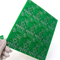 Circuit imprimé FR4 double face haute précision personnalisé, circuit imprimé à base d'époxy de verre pour modules électroniques de contrôle industriel