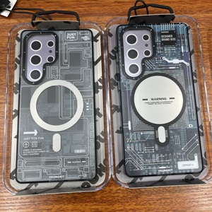 <span class=keywords><strong>Youngkit</strong></span> Cyber Circuit แม่เหล็ก TPU + PC เคสกันกระแทกสำหรับ S25อัลตร้าที่มีการออกแบบสีบริสุทธิ์ - Product Image 1