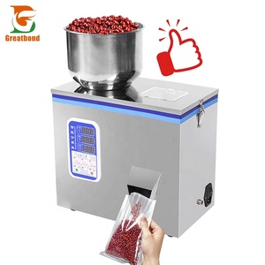 Machine de remplissage manuelle et automatique pour sachets de poudre alimentaire, granulés, café, épices, farine, riz, mini et petite taille, 50-500g, vente chaude - Product Image 1