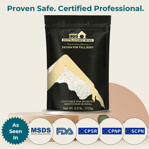 Cire dépilatoire végane Lifestance à base de colophane, en grains, 2,5 lb, sans bande, en vrac, pour l'épilation du visage, du maillot et des zones intimes - Product Image 4