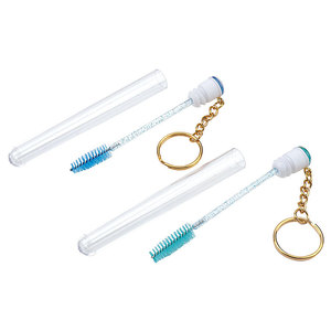 แปรงมาสคาร่าไนลอนพร้อมพวงกุญแจแบบแขวนป้องกันฝุ่นสำหรับดูแลขนตา - Product Image 3