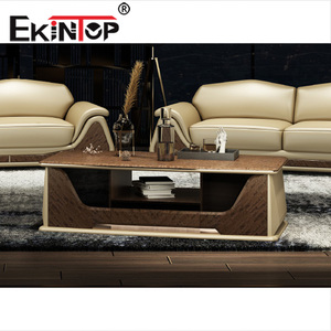 Table basse en bois de conception ronde à prix de gros - Product Image 5