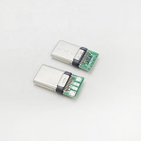 Offre Spéciale Jack connecteur femelle connecteur de type c pcb 6 broches 24 broches smt usb c type c connecteur