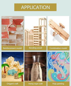 Pegamento Escolar WBG Seguro, No Tóxico, No Irritante, Ecológico, Adhesivo Multiusos, Pegamento para Madera PVA, Pegamento para Manualidades y Trabajos en Madera - Product Image 6