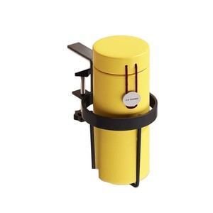 <b>Desk</b> Cup Holder Hook Type Round PP Office Organizer No Drilling Required <b>Wall</b> Mounted Storage Tray - Product Image 2