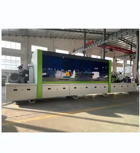 Best Fully Automatic Corner Rounding And Double End Trim Saw Mdf Pvc Edge Banding Machine