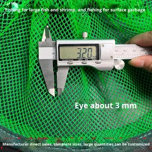 Filet de pêche à tête unique, bord circulaire, protection anti-usure, épaissi, pour usage extérieur, pour escargots, loches, anguilles - Product Image 4