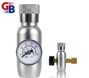 Corny Keg Beer CO2 Ladegerät, 0-60PSI Mini tragbarer CO2-Regler mit Kugel gas geschlossenen Schnell anschlüssen - Product Image 4