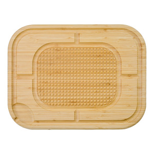 Tabla de Quesos de Bambú Rectangular Multifuncional con Fregadero para Uso en la Cocina - Product Image 1