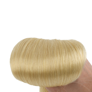 Extensiones de Cabello Remy Liso Chino de Queratina de Lujo, Doble Trama, Tiras Individuales, 50% Más Largo para un Volumen Suave - Product Image 1