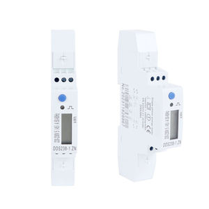 Compteur d'énergie intelligent bidirectionnel à montage sur rail DIN, compteur de puissance CC, énergie solaire, RS485 Modbus, contrôle informatique, prix - Product Image 1