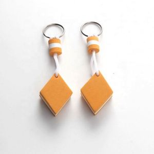 Eco-Friendly Soft EVA Foam Floating Keychain Budget-friendly Plastic <b>Key</b> <b>Ring</b> for Cars & Promotions Cheap Price - Product Image 4