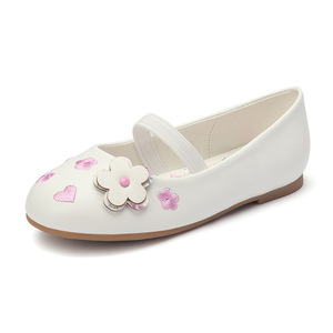 Novedad <span class=keywords><strong>de</strong></span> verano, zapatos individuales informales <span class=keywords><strong>de</strong></span> suela blanda con flores <span class=keywords><strong>de</strong></span> amor para niñas, zapatos <span class=keywords><strong>de</strong></span> cuero a la moda para niños, zapatos <span class=keywords><strong>de</strong></span> princesa personalizados para niñas - Product Image 2