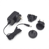Adaptateur secteur AC/DC 12V avec prise interchangeable UK/US/EU/AU 100-240V pour éclairage LED - Vente en gros