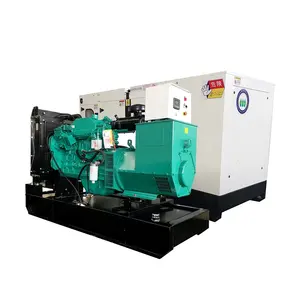 [European standard] Electric Diesel Generator 20kW 50kw 75kW 100kW 200kW/kVA 3 Phase Generator Set with Cummins Engine Mobile