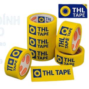 Haute qualité BOPP emballage étiquettes ruban Logo personnalisé étanche à l'eau estampage à chaud finition quantité minimale de commande 100 pièces prix compétitifs distributeur - Product Image 3