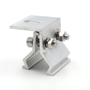Solar Aluminum Standing Seam Clamp Klip Lok Clamp For Solar Tile Roof Mounting Structure - Product Image 1