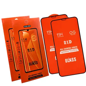 Professional 21d Tempered Glass For Redmi Note 8 For Iphone 12 13 14 15 21D Screen Protector Guard