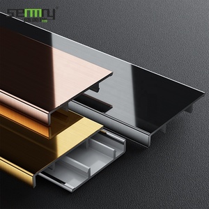 Drop Shipping <span class=keywords><strong>plinthe</strong></span> en acier inoxydable profil de garniture en carreaux de céramique en acier inoxydable <span class=keywords><strong>Plinthe</strong></span> <span class=keywords><strong>Plinthe</strong></span> - Product Image 4