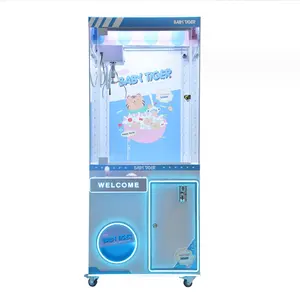Fabriek Directe Levering Pluche Pop Kraan Machine Speeltuin Game Center Muntbediende Kraan Klauw Machine Te Koop