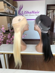 All'ingrosso 100% brasiliano vergine dei <span class=keywords><strong>capelli</strong></span> umani 360 parrucca di pizzo trasparente 180% densità nera 1B 613 <span class=keywords><strong>biondo</strong></span> per le donne lungo rossastro - Product Image 3