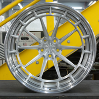Jantes forgées Vossen LC3-04 18-26 pouces 3 pièces Concave profond Poli Alliage léger Design de luxe pour BMW Mercedes Audi