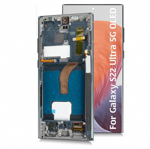 Pantalla LCD OEM de 6.8 Pulgadas con Marco para Samsung Galaxy <span class=keywords><strong>S22</strong></span> <span class=keywords><strong>Ultra</strong></span> 5G, Repuesto de Pantalla Táctil LCD S908 - Product Image 1