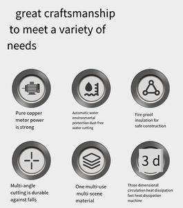 Ouvre-mur en béton 8800W 410mm Brushless Haute Puissance Béton Granit Marbre Mur Béton Sciage Cutter Pierre Machines De Découpe - Product Image 4