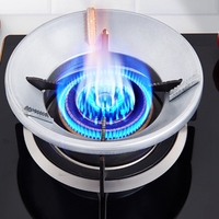 Couvercle de poêle en alliage d'acier antidérapant pour la cuisine domestique Hotte à gaz à économie d'énergie avec feu de rassemblement coupe-vent pour l'utilisation du gaz