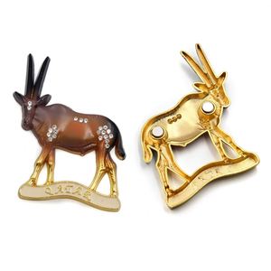 Regalo Único de Oriente Medio, Imán para Refrigerador con Forma de Animal en 3D, Oryx Árabe de Qatar, Recuerdo de Aleación de Zinc Fundido a Presión con Pedrería - Product Image 1