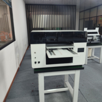 Fabrication 5040 Mini imprimante UV à plat Machine XP600 DX7 Têtes d'impression pour l'impression d'oeufs flexibles Idéal pour le cuir Bon prix