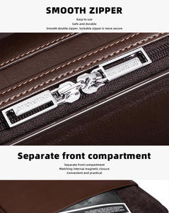 Vente en gros nouvelle <span class=keywords><strong>valise</strong></span> à roulettes avec 4 roues pivotantes logo personnalisé <span class=keywords><strong>valise</strong></span> en cuir PU <span class=keywords><strong>valise</strong></span> à roulettes de <span class=keywords><strong>voyage</strong></span> durable - Product Image 5