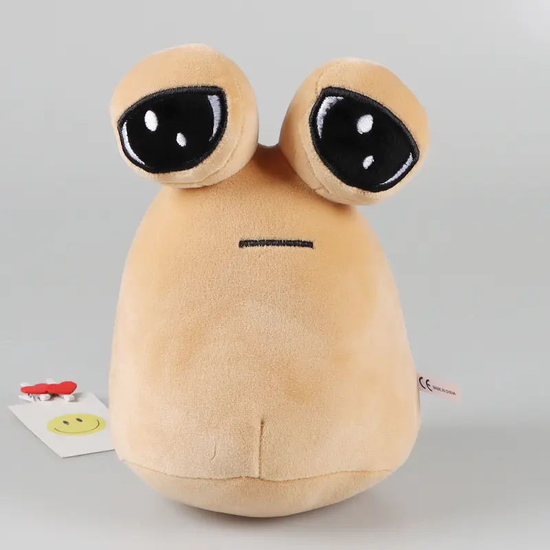 Brinquedo de pelúcia alienígena Pou para animais de estimação de fábrica Emoção Alien Plushie Boneco de pelúcia Pou Brinquedo de pelúcia macio Bichos Brinquedo de pelúcia