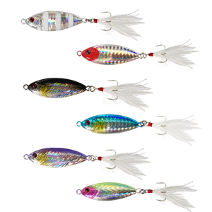 Nuovo Arrivo Speciale LUTAC Mango Lead Fish Lunghezza 50mm Peso 21g/Peso Lento 3D Occhio <span class=keywords><strong>di</strong></span> <span class=keywords><strong>Pesce</strong></span> Esca da Pesca - Product Image 2