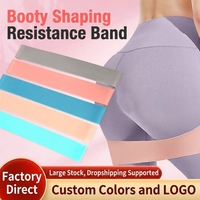 Bandas de Resistencia de TPE Resistentes, Duraderas y Ecológicas, Impermeables, para Glúteos, Piernas, Ejercicios de Sentadillas, Entrenamiento de Fuerza, Yoga