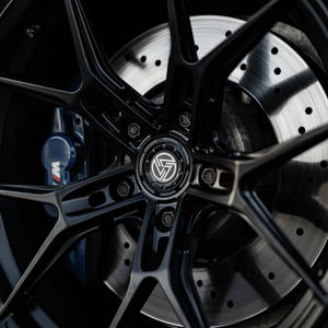 XL 1 peça Matte Preto Monoblock Roda Forjada 5x112 5x114.3 5x120 Rodas Côncavas Profundas Personalizadas para bmw M3 M4 M5 audi A6 A7 - Product Image 3